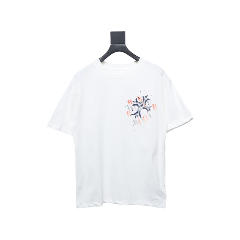 CHROME HEARTS Painted Cross T-Shirt