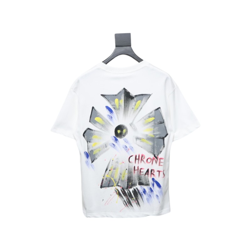 CHROME HEARTS Painted Petals T-Shirt