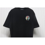 CHROME HEARTS Tricolor Cross smudge T-Shirt