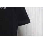 CHROME HEARTS Tricolor Cross smudge T-Shirt