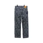 Louis Vuitton Asymmetrical Snake Print Jeans