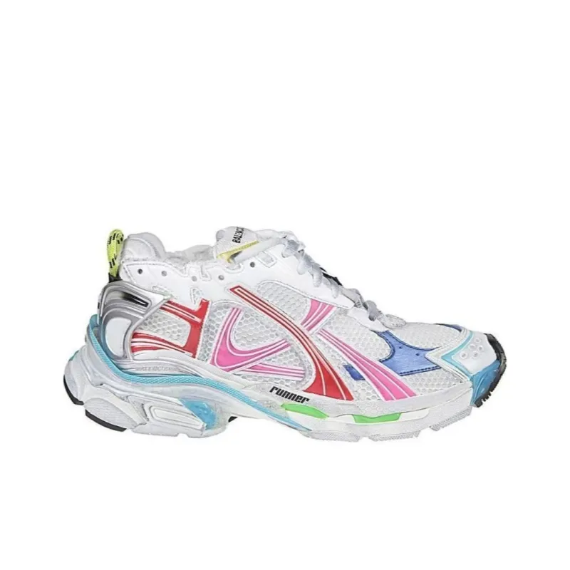 Balenciaga Runner White Multicolor 772774W3RBW9645