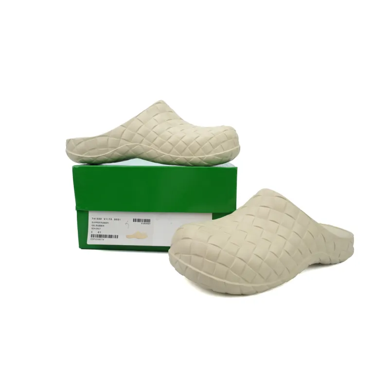 Bottega Veneta Slider Sandals Beige