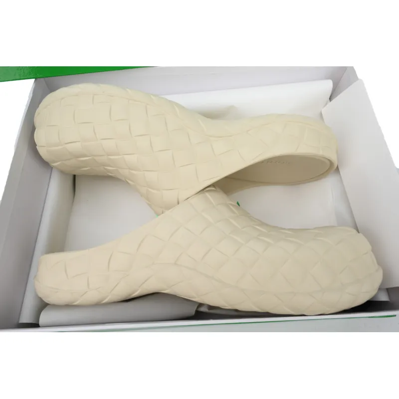 Bottega Veneta Slider Sandals Beige