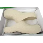 Bottega Veneta Slider Sandals Beige