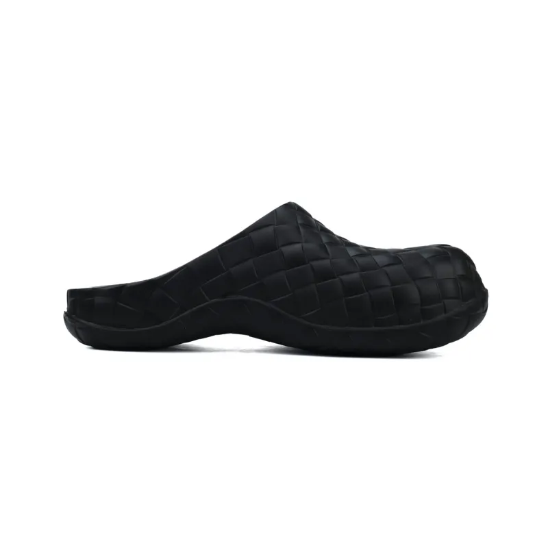 Bottega Veneta Slider Sandals Black