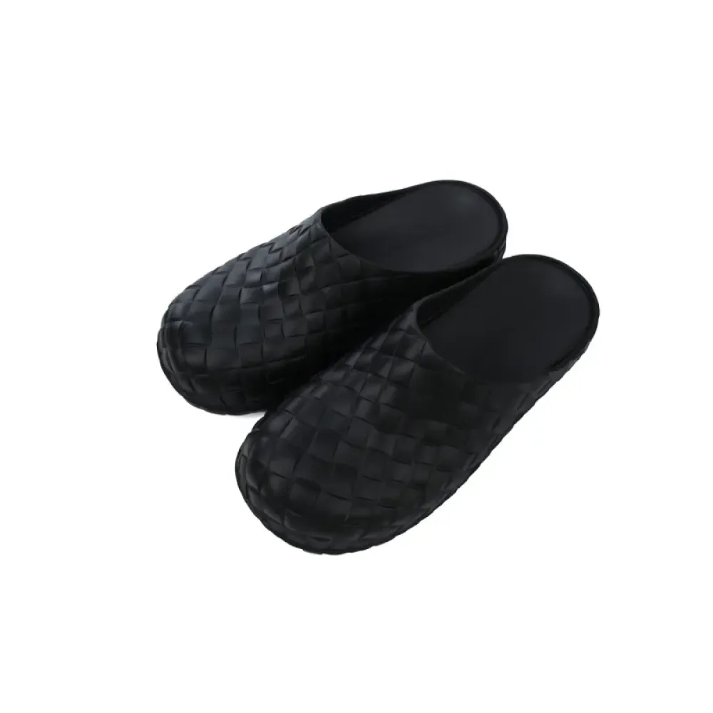 Bottega Veneta Slider Sandals Black