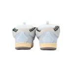 Lanvin Leather Curb White Blue