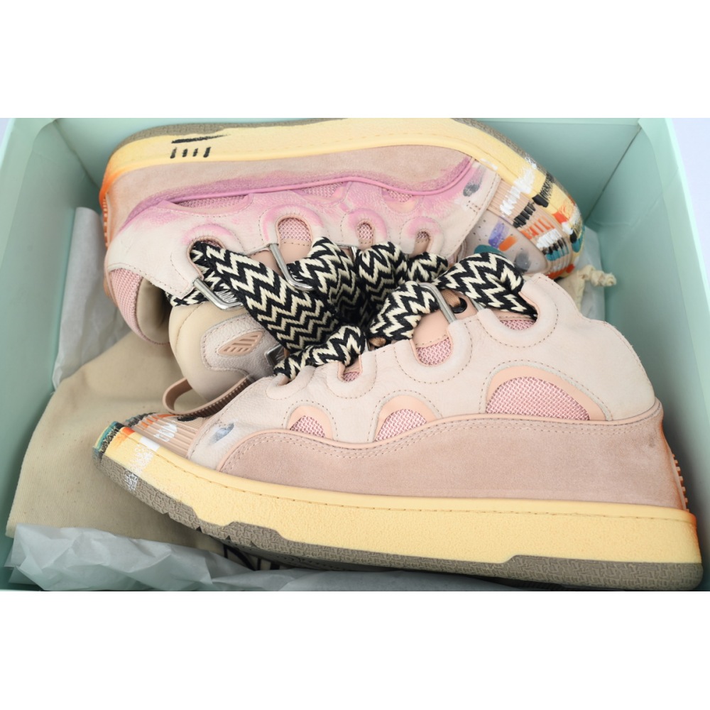 Lanvin Leather Curb Pink