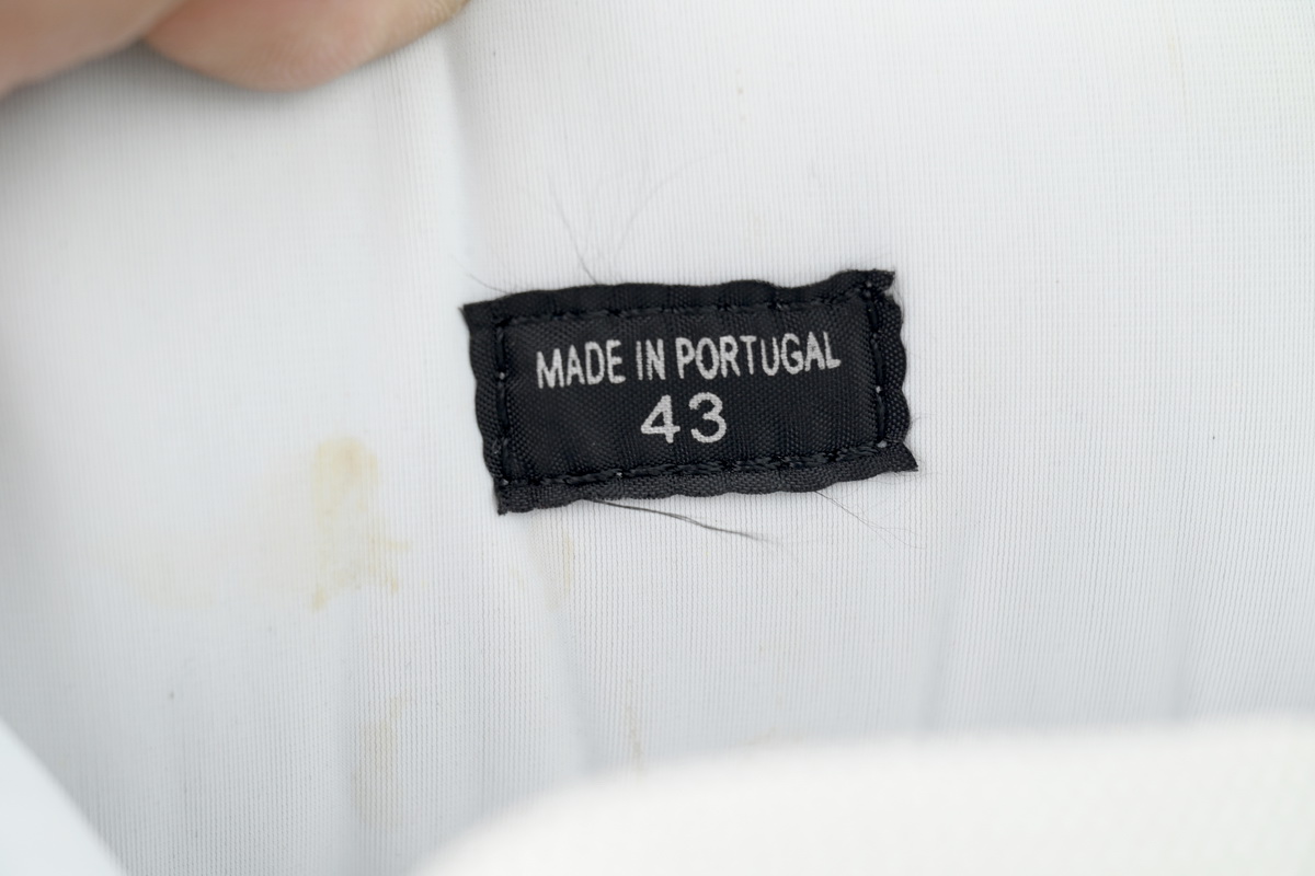 Lanvin Leather Curb White Purple