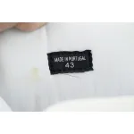Lanvin Leather Curb White Purple