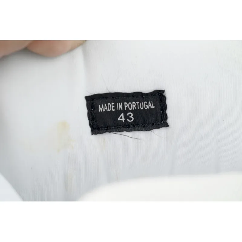 Lanvin Leather Curb White Purple