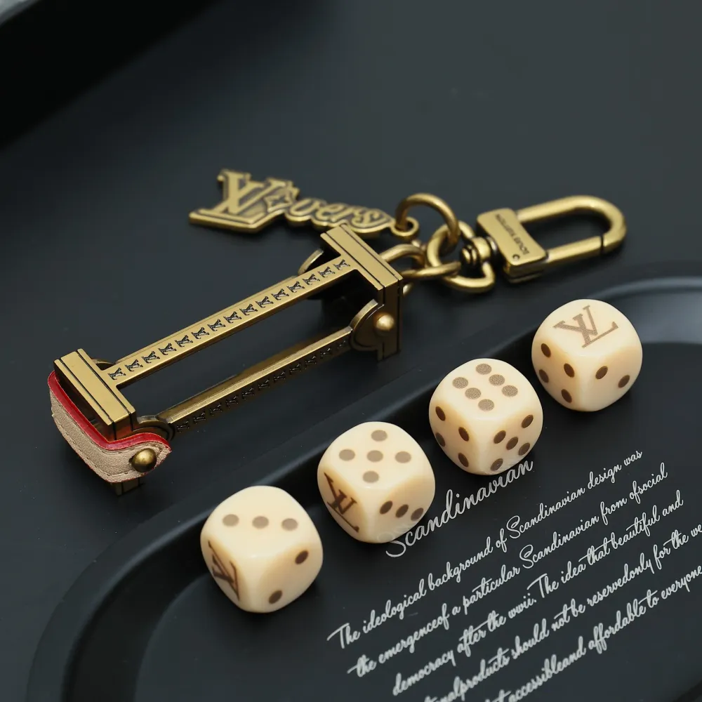 [Add One] Louis Vuitton Mini Dice Keychain 3