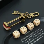 [Add One] Louis Vuitton Mini Dice Keychain 3