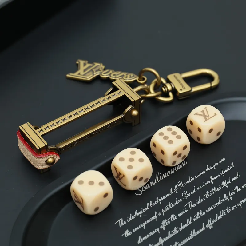 [Add One] Louis Vuitton Mini Dice Keychain 3