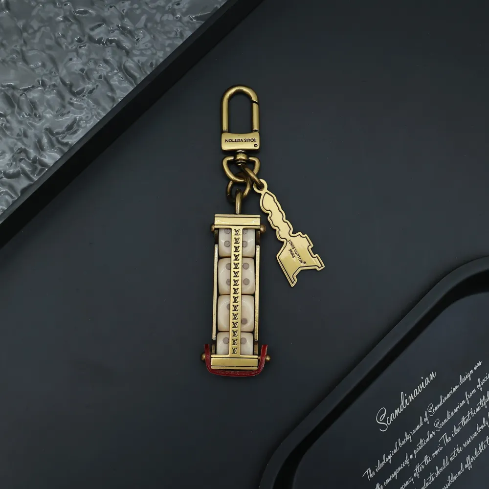 [Add One] Louis Vuitton Mini Dice Keychain 3