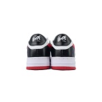 A BATHING APE Bape Sta White Black Red OZXSHM-191-303M