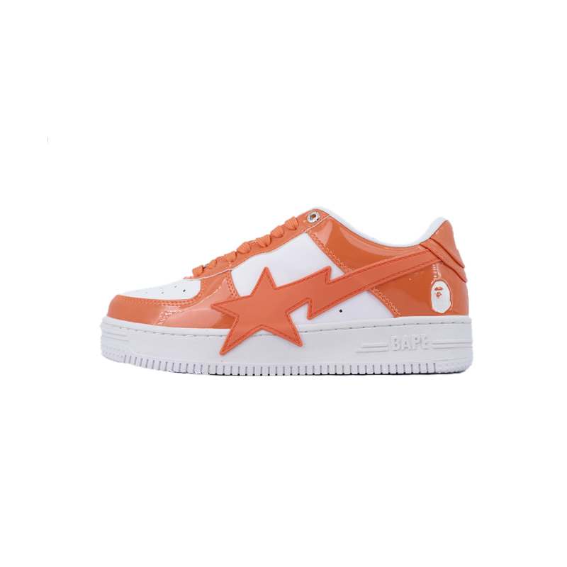 A BATHING APE Bape Sta White Orange Red OZXSHMX91310N