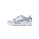 A BATHING APE Bape Sta White White Gray OZXSHMX91310N