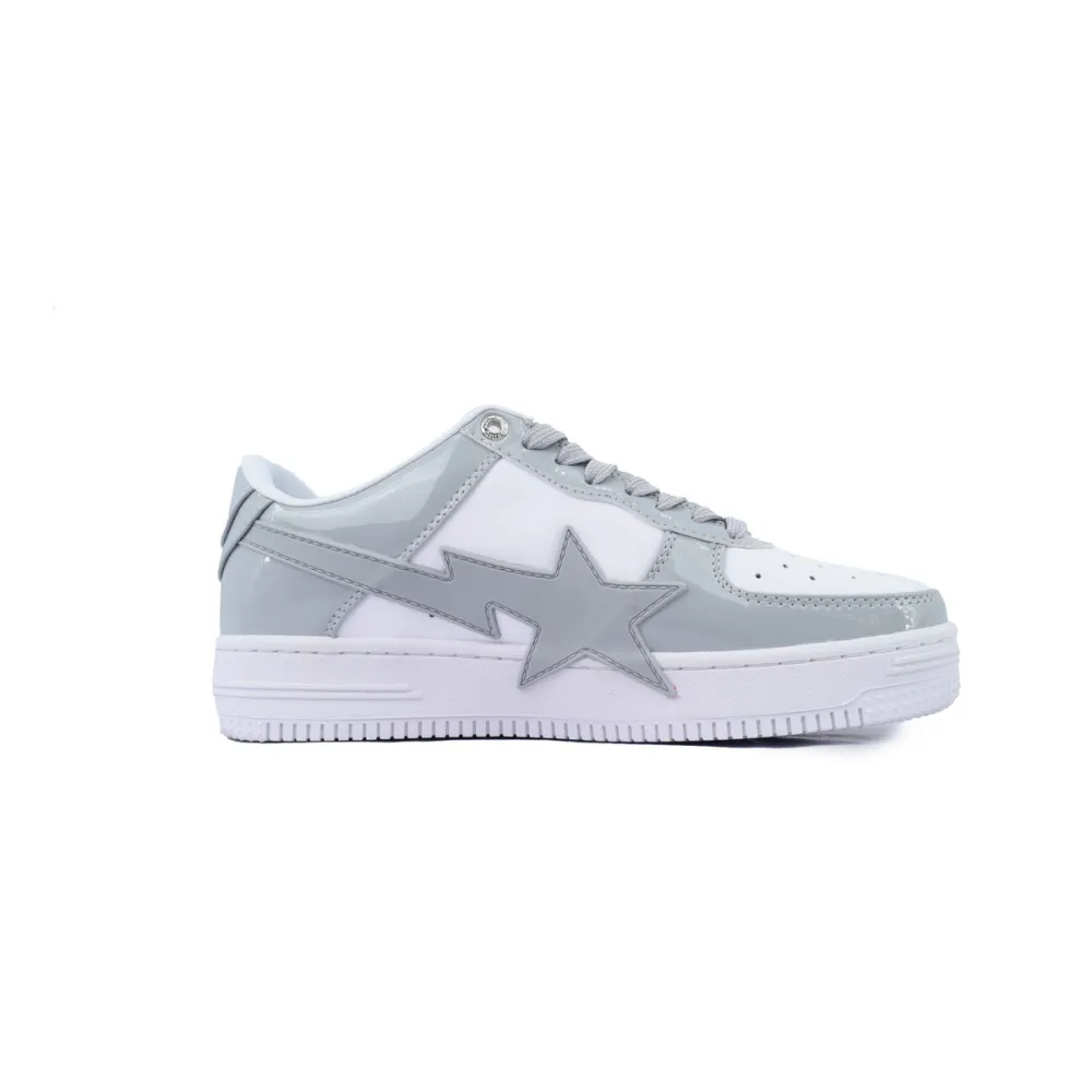 A BATHING APE Bape Sta White White Gray OZXSHMX91310N