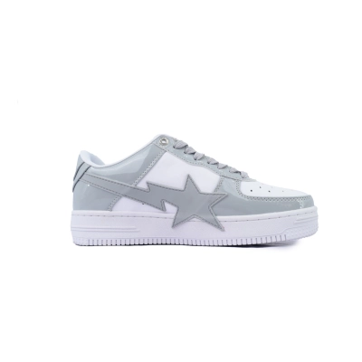 A BATHING APE Bape Sta White White Gray OZXSHMX91310N 02