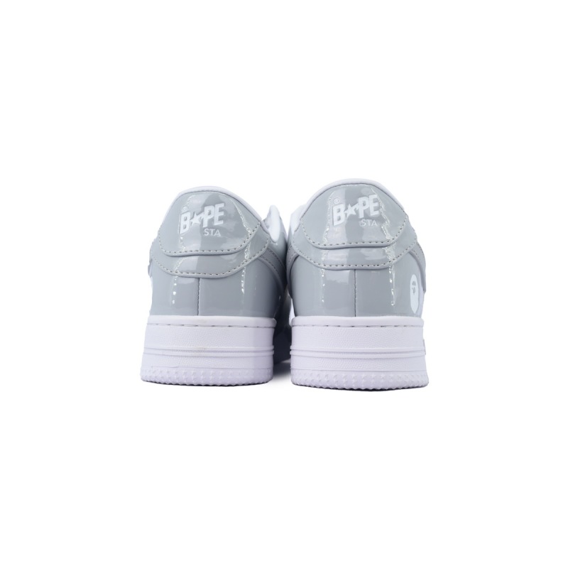 A BATHING APE Bape Sta White White Gray OZXSHMX91310N