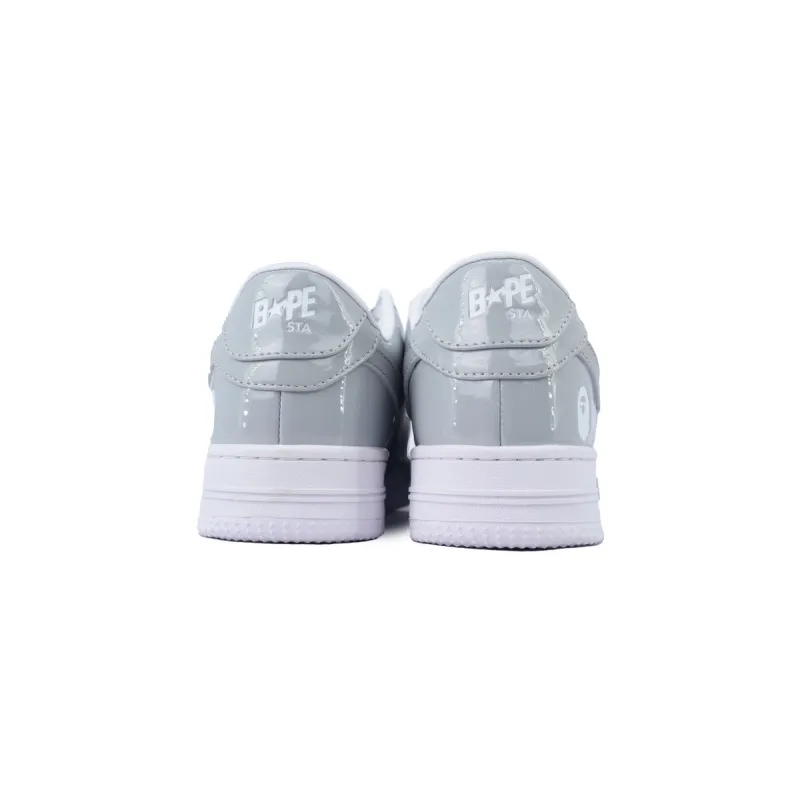 A BATHING APE Bape Sta White White Gray OZXSHMX91310N