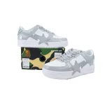 A BATHING APE Bape Sta White White Gray OZXSHMX91310N