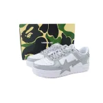 A BATHING APE Bape Sta White White Gray OZXSHMX91310N