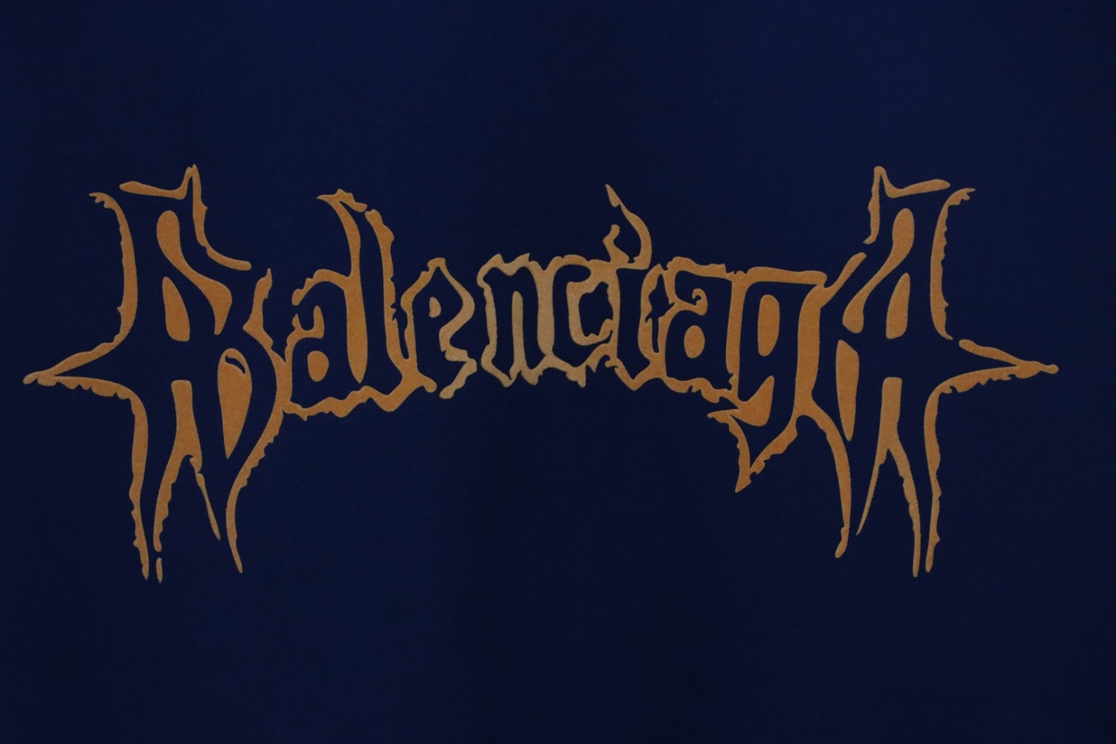 Balenciaga 25ss HEAVY METAL Sanskrit T-shirt