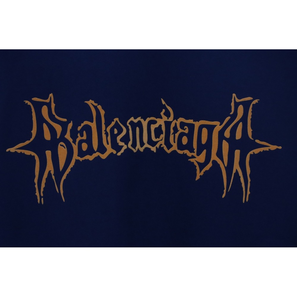 Balenciaga 25ss HEAVY METAL Sanskrit T-shirt