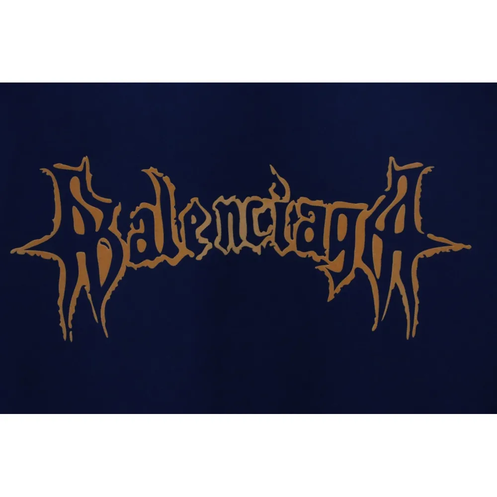 Balenciaga 25ss HEAVY METAL Sanskrit T-shirt
