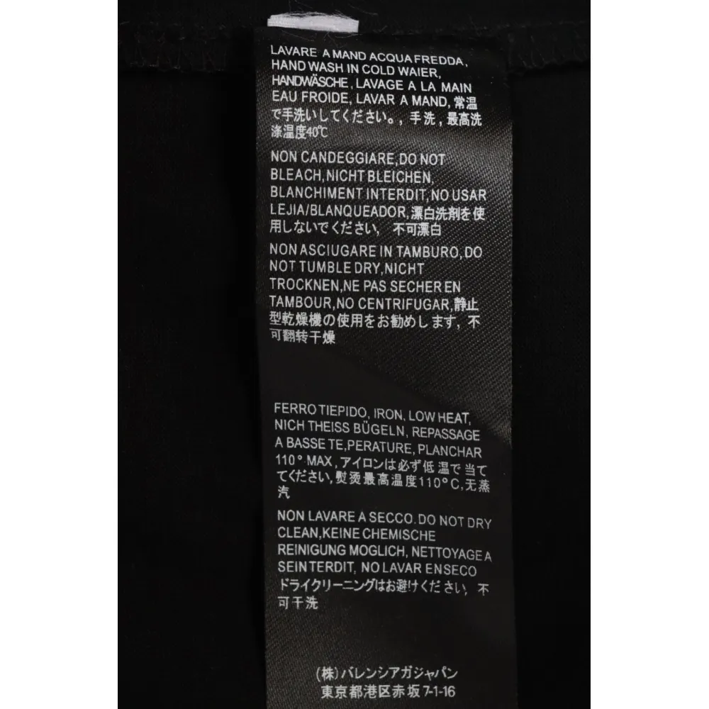 Balenciaga 25ss HEAVY METAL Sanskrit T-shirt
