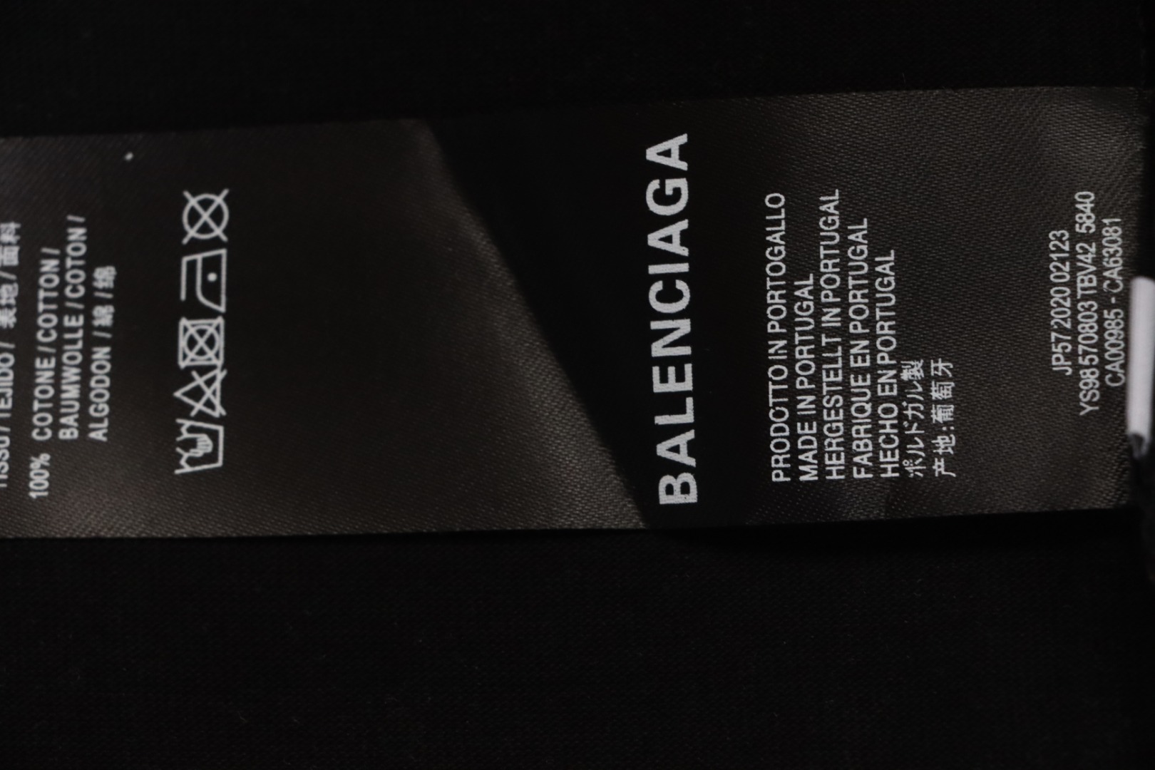 Balenciaga 25ss HEAVY METAL Sanskrit T-shirt