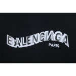 Balenciaga 25SS Shadow Letter Logo Print T-Shirt