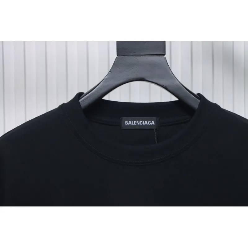 Balenciaga 25SS Shadow Letter Logo Print T-Shirt
