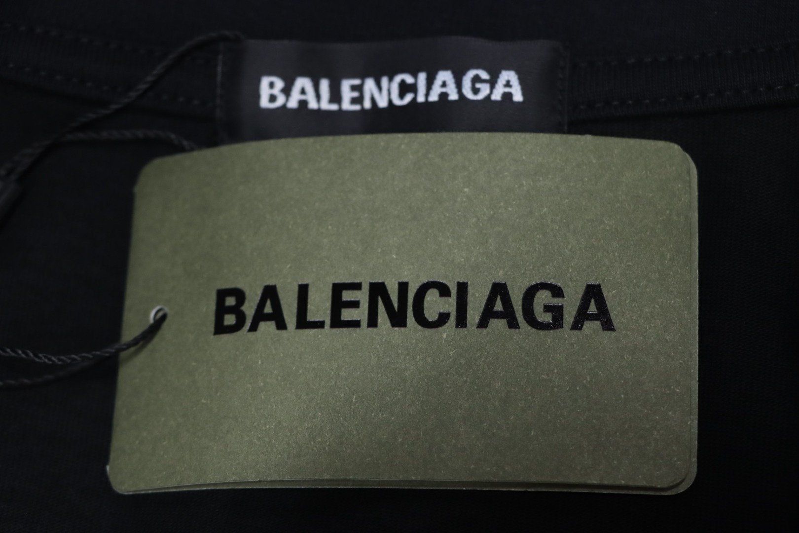 Balenciaga 25SS Shadow Letter Logo Print T-Shirt