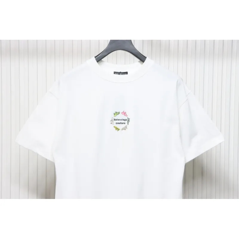 Balenciaga Dad Shoe Pattern T-Shirt