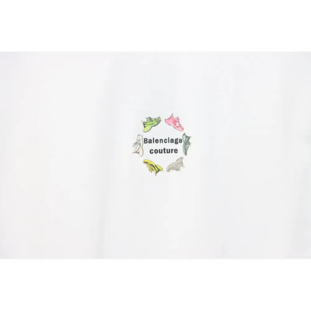Balenciaga Dad Shoe Pattern T-Shirt