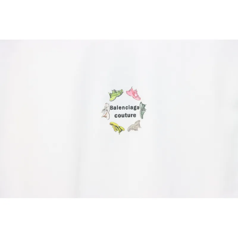 Balenciaga Dad Shoe Pattern T-Shirt