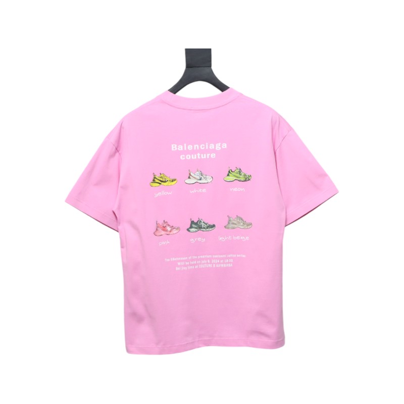 Balenciaga Dad Shoe Pattern T-Shirt