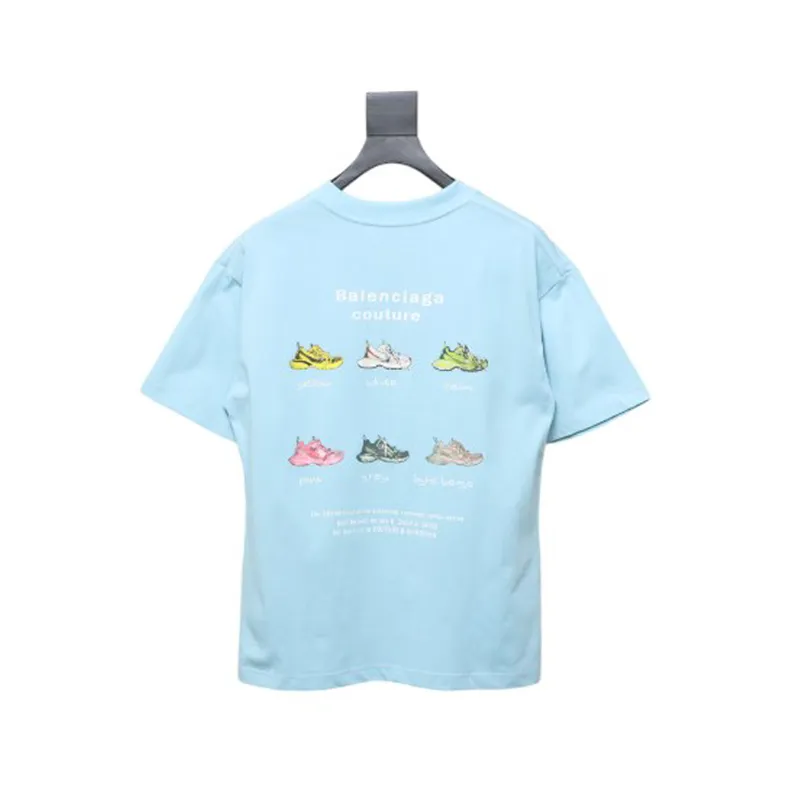 Balenciaga Dad Shoe Pattern T-Shirt