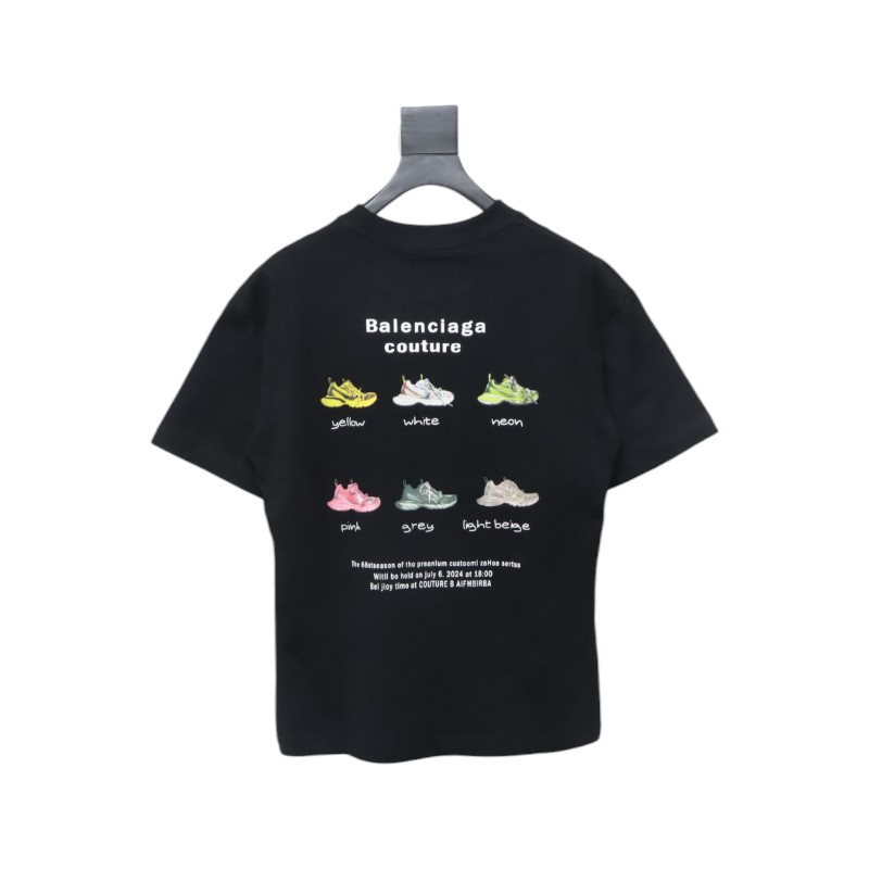 Balenciaga Dad Shoe Pattern T-Shirt