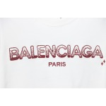 Balenciaga Gradient Letter Embroidered T-Shirt
