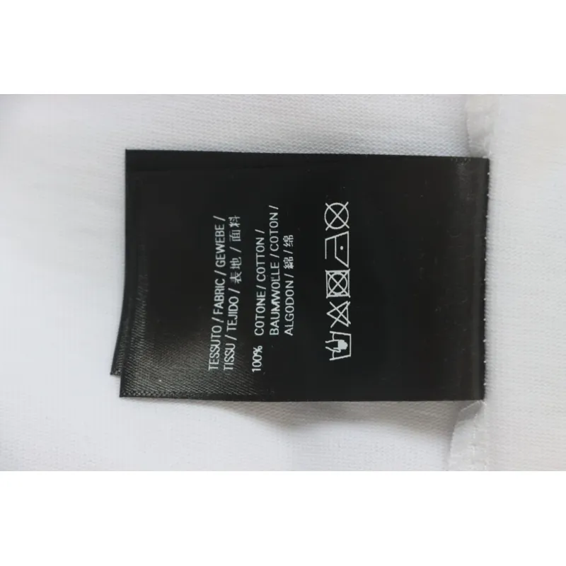 Balenciaga Gradient Letter Embroidered T-Shirt
