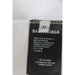 Balenciaga Gradient Letter Embroidered T-Shirt