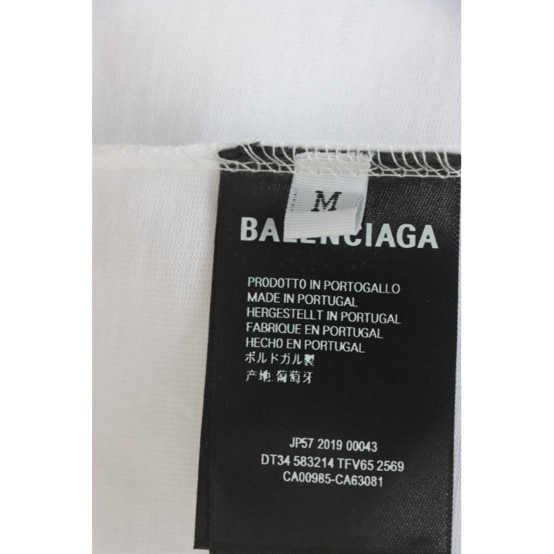 Balenciaga Gradient Letter Embroidered T-Shirt
