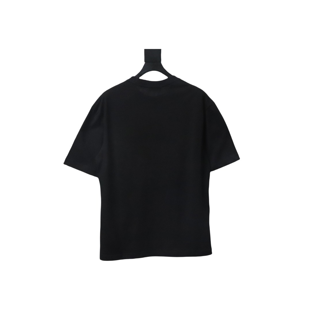 Balenciaga Gradient Letter Embroidered T-Shirt