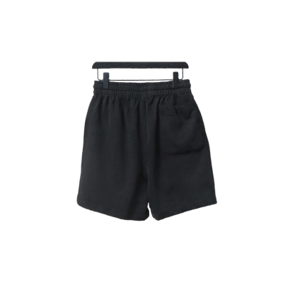 Balenciaga Hand-Painted Letter Logo Print Shorts 02