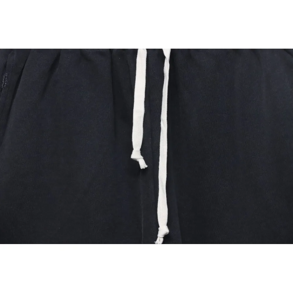 Balenciaga Hand-Painted Letter Logo Print Shorts